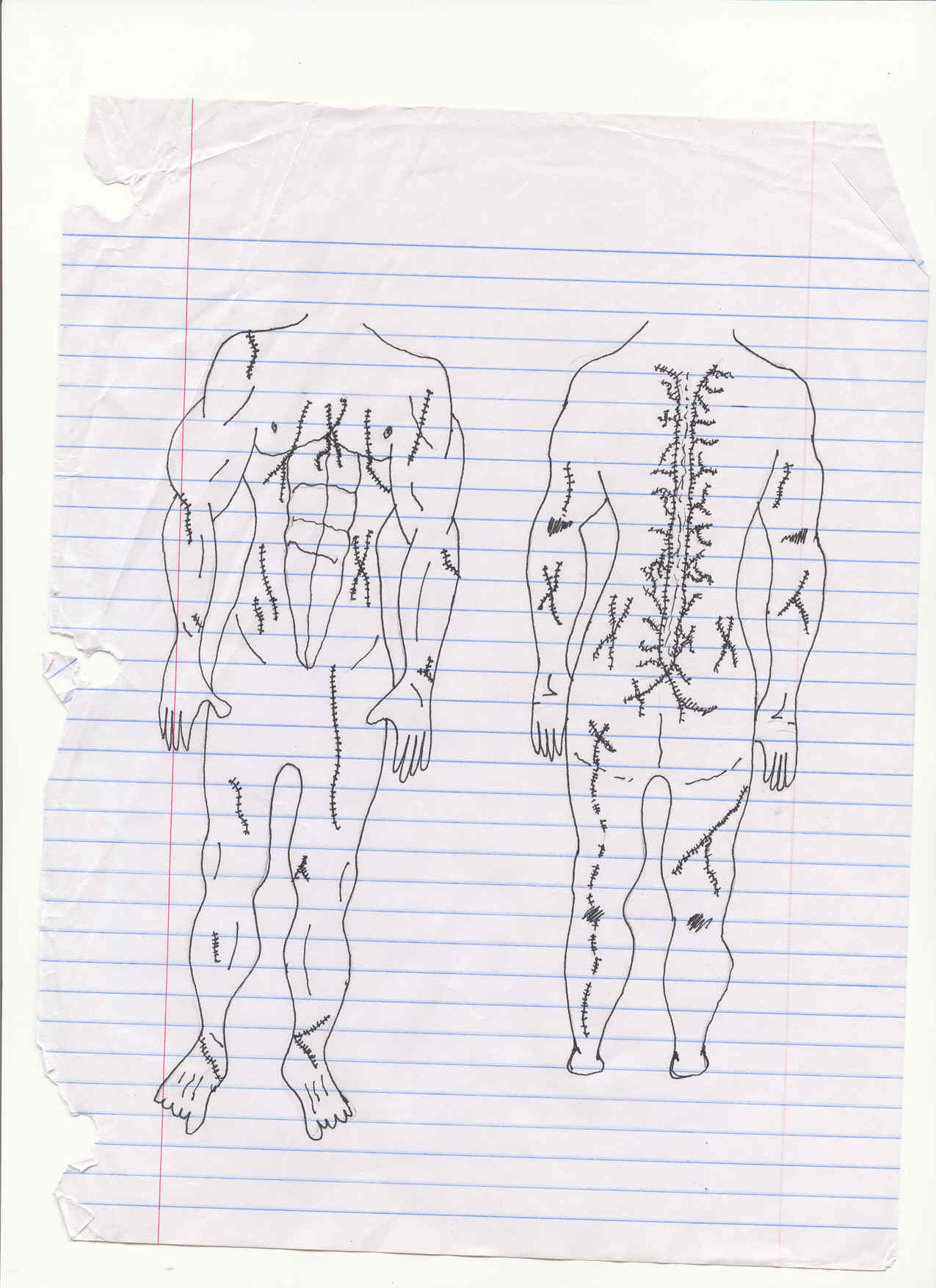Frankenstein Sketch 1 Frankenstein Sketch 1